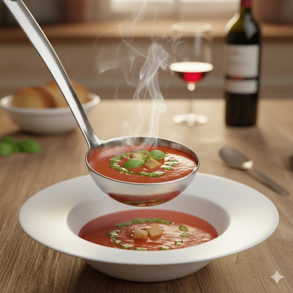 Oneida stainless steel ladle